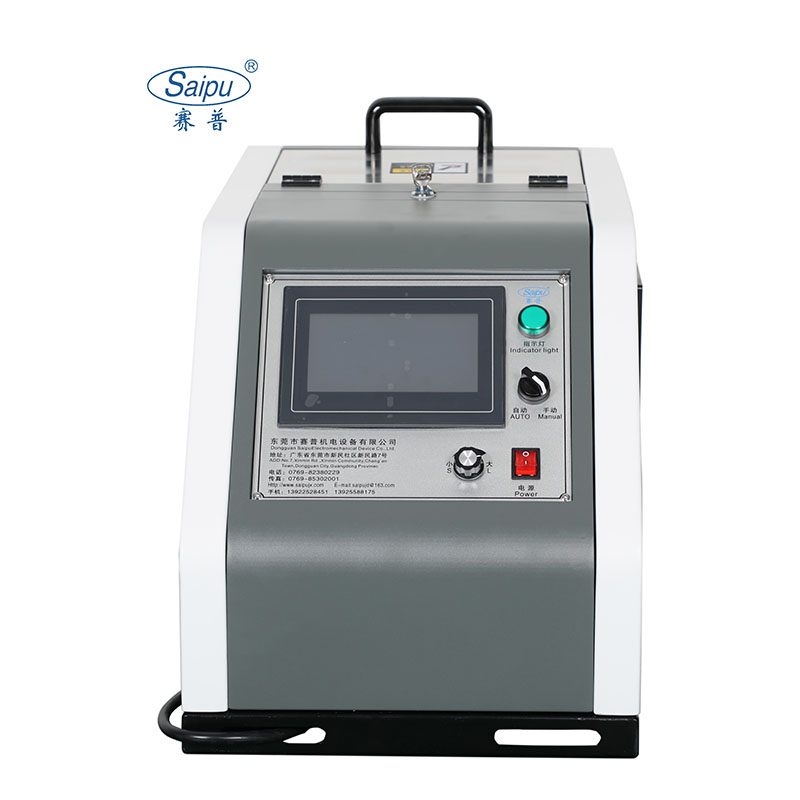 Machine &agrave; colle thermofusible semi-automatique SP-1002G, r&eacute;servoir de 10KG pour une Application efficace de matelas, collage de sacs en papier &agrave; main